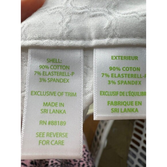 Lilly Pulitzer Kelly Textured Ankle Length Skinny Pants 0 - Picture 5 of 8